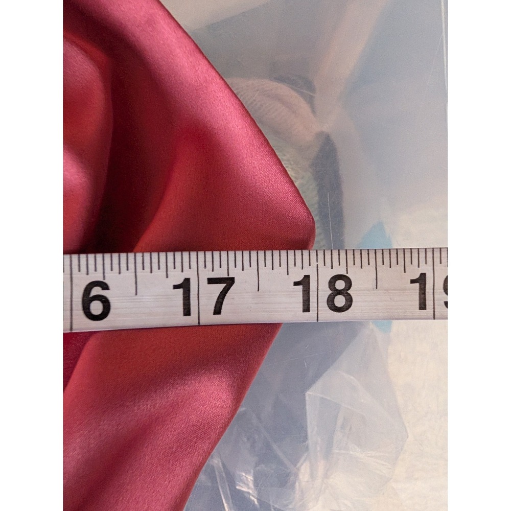 Petal + Pup‎ Poppy Cut Out Midi Slip Dress M Rose Pink Satin Wedding Cocktail - Picture 12 of 15